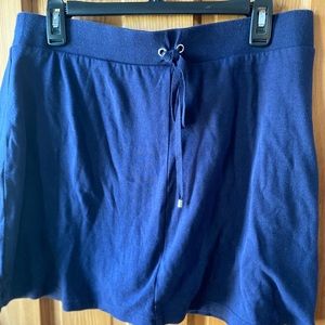 Croft & Barrel navy blue skort, Size Large.
